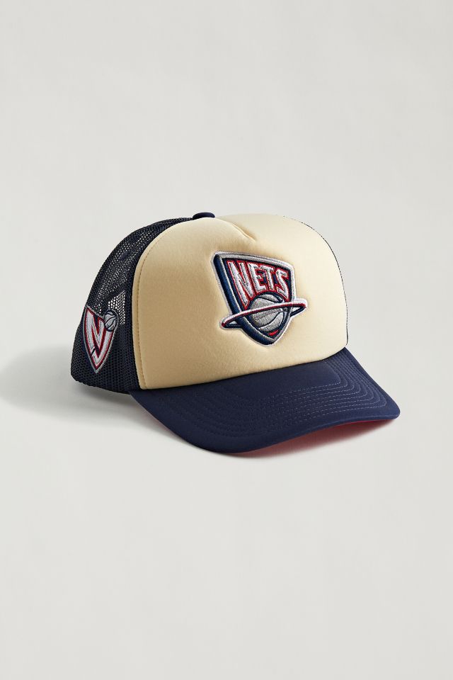 Mitchell & Ness NJ Nets Trucker Hat