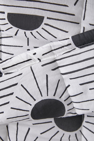 Geo Sun Printed Quilt Set - Thumbnail 4