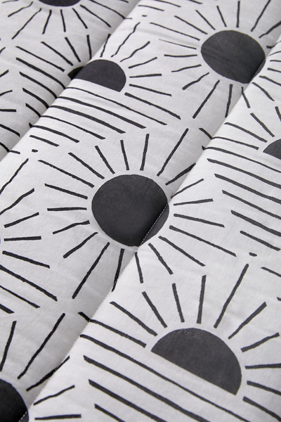 Geo Sun Printed Quilt Set - Thumbnail 5