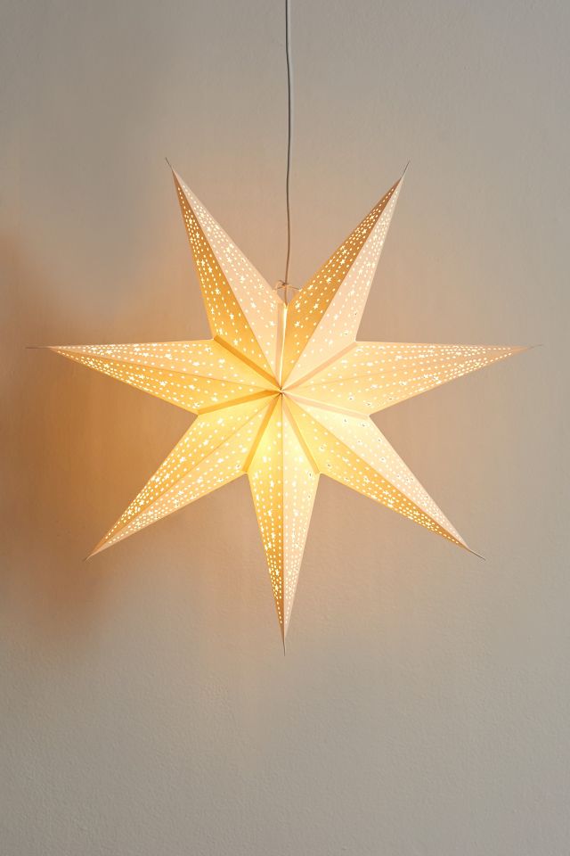 7-Point Star Paper Lantern | Urban Outfitters