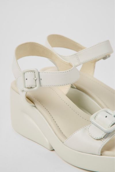 Camper Kaah Wedge Sandal In Ivory