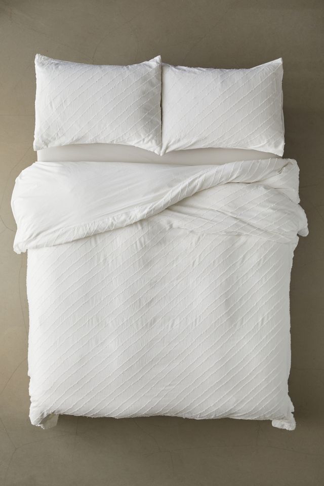 Lydia Bias Raw Edge Duvet Cover #1