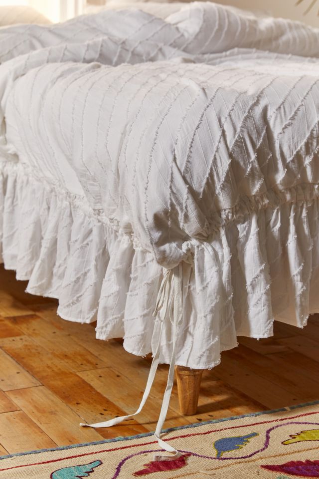 Lydia Bias Raw Edge Duvet Cover #2