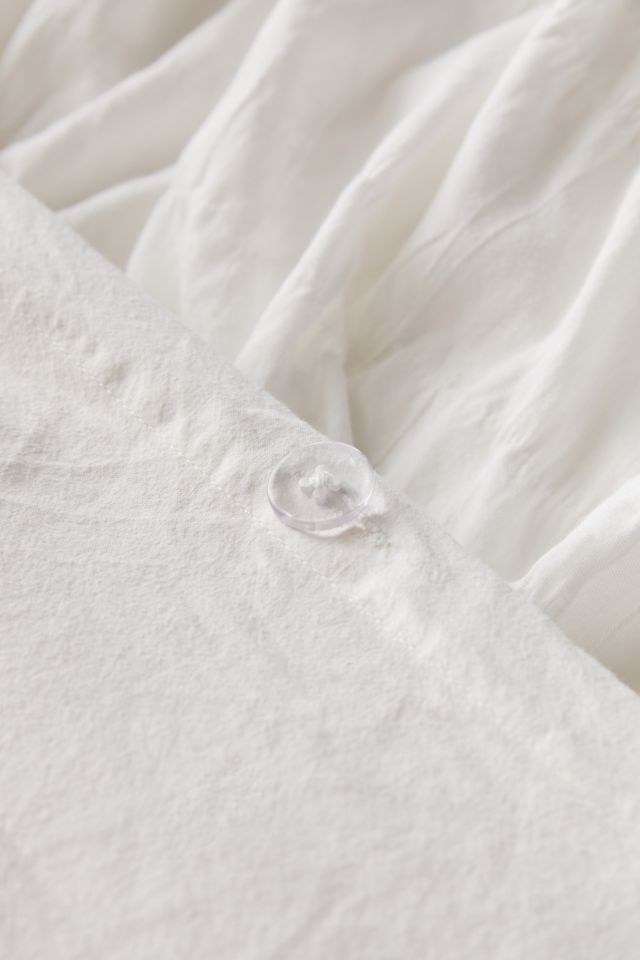 Lydia Bias Raw Edge Duvet Cover #4