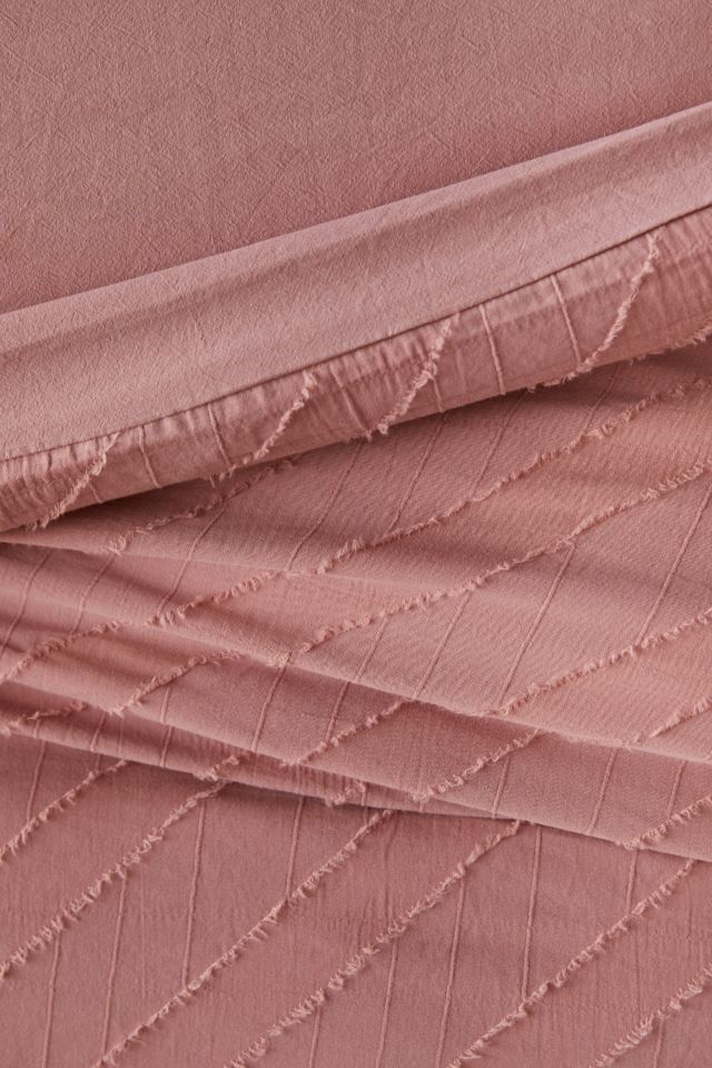 Lydia Bias Raw Edge Minimalist Duvet Cover #3