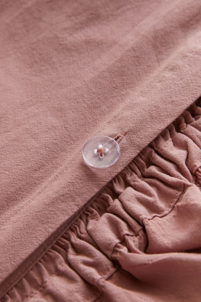 Lydia Bias Raw Edge Minimalist Duvet Cover #4