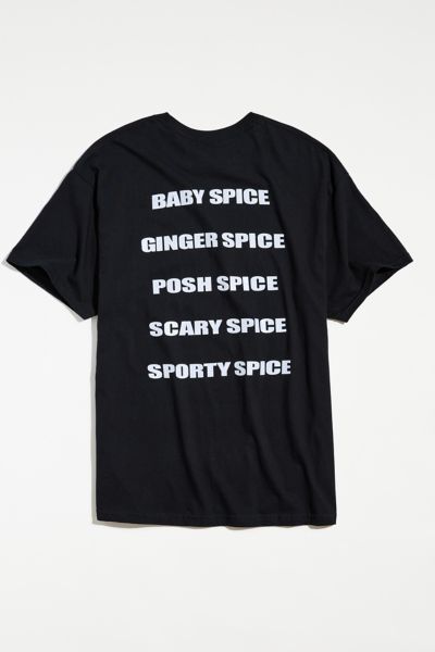 Spice Girls Glitter Print Tee Urban Outfitters 