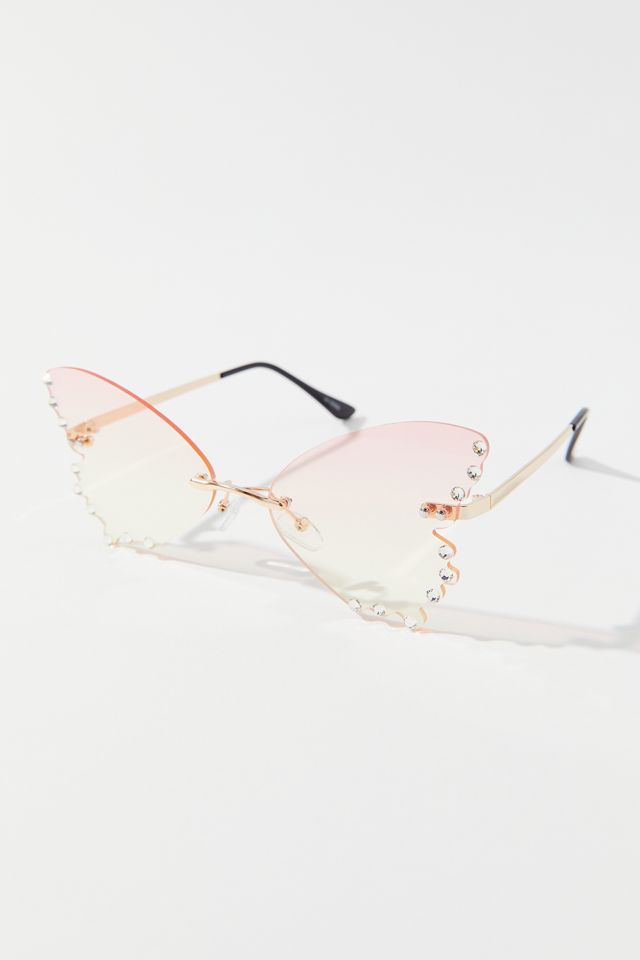 Erin Jeweled Butterfly Sunglasses #1