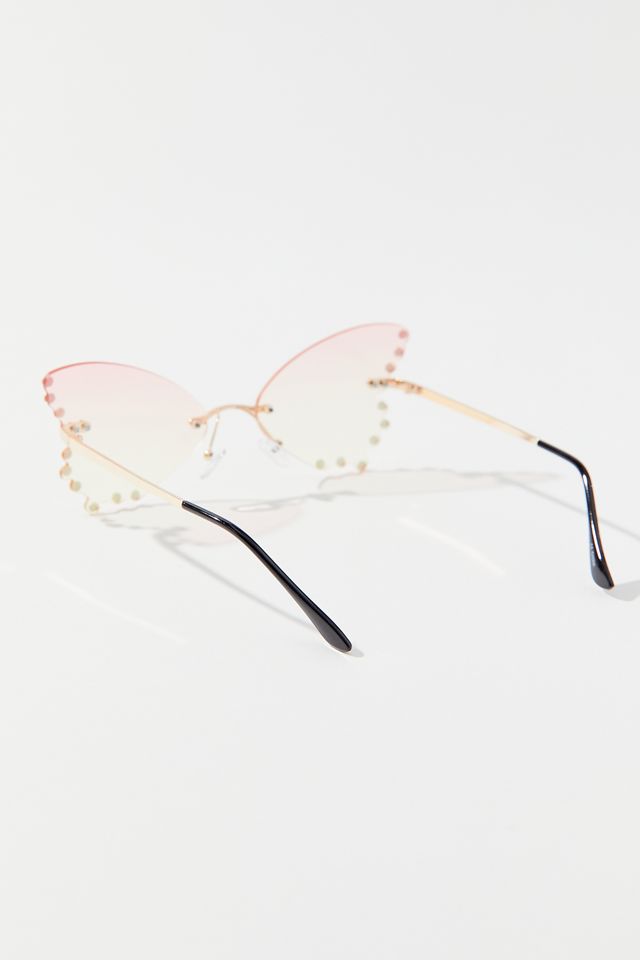 Erin Jeweled Butterfly Sunglasses #2