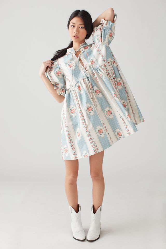 Zepherina Puff Sleeve Mini Dress