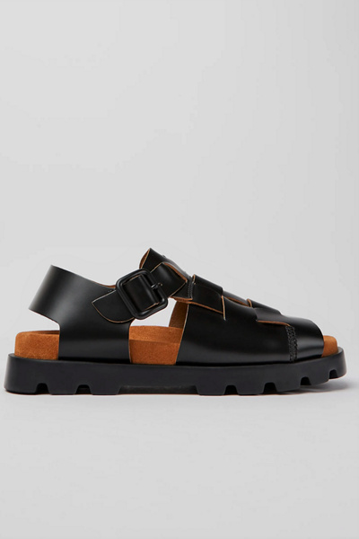 Camper Brutus Fisherman Leather Sandal