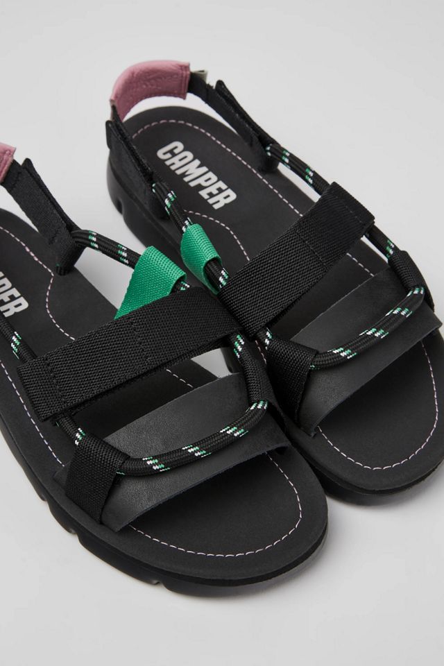 Camper Oruga Cord Leather Sandal | Urban Outfitters