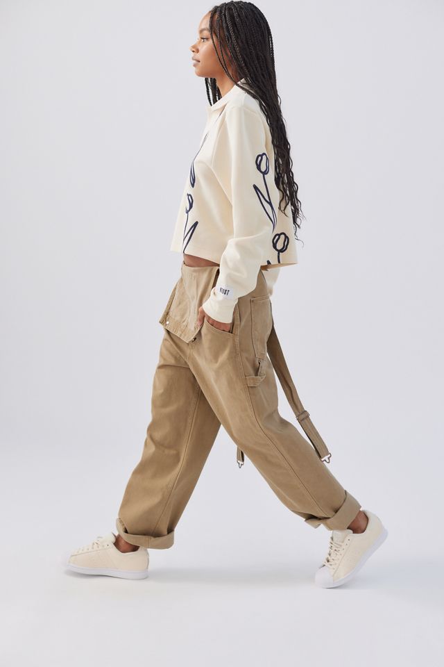 Polo à Manches Longues Coupé Fleur Chainstitch KROST #2