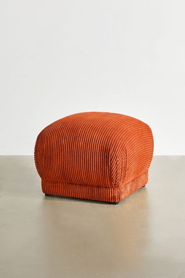 Sierra Corduroy Ottoman #1