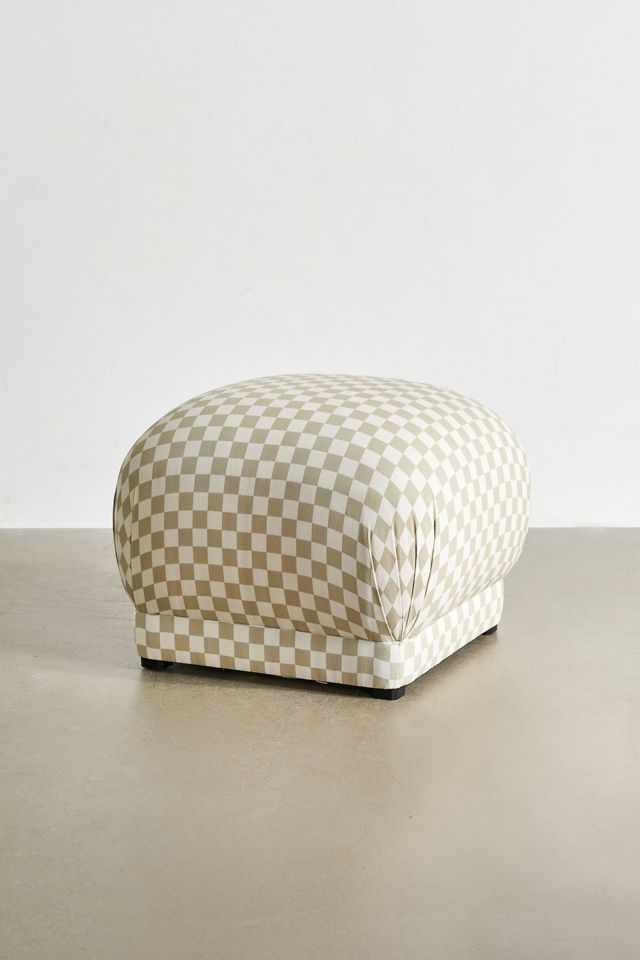Sierra Checkered Ottoman #2