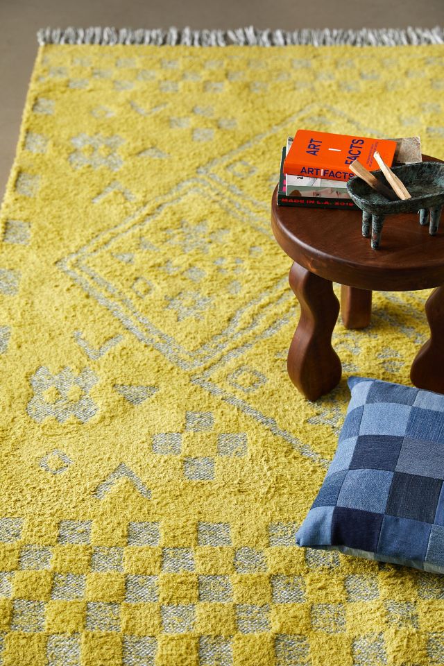 Space Dye Shag Rag Rug #2