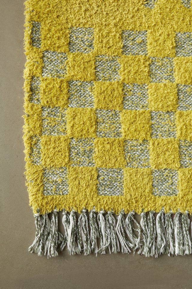 Space Dye Shag Rag Rug #4
