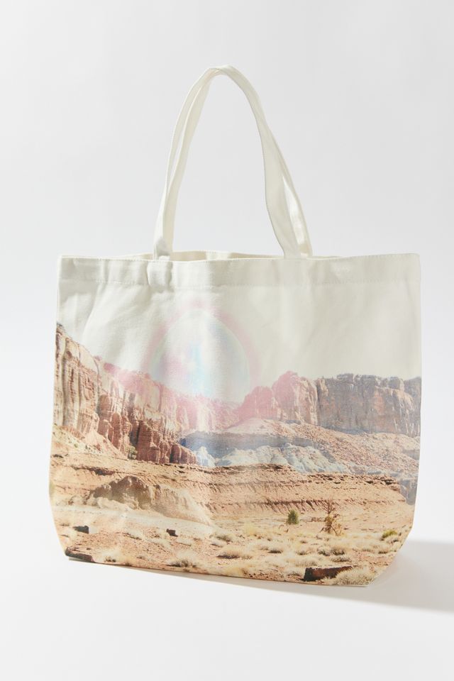 Coney Island Picnic Space Scape Canvas Tote Bag Urban Outfitters