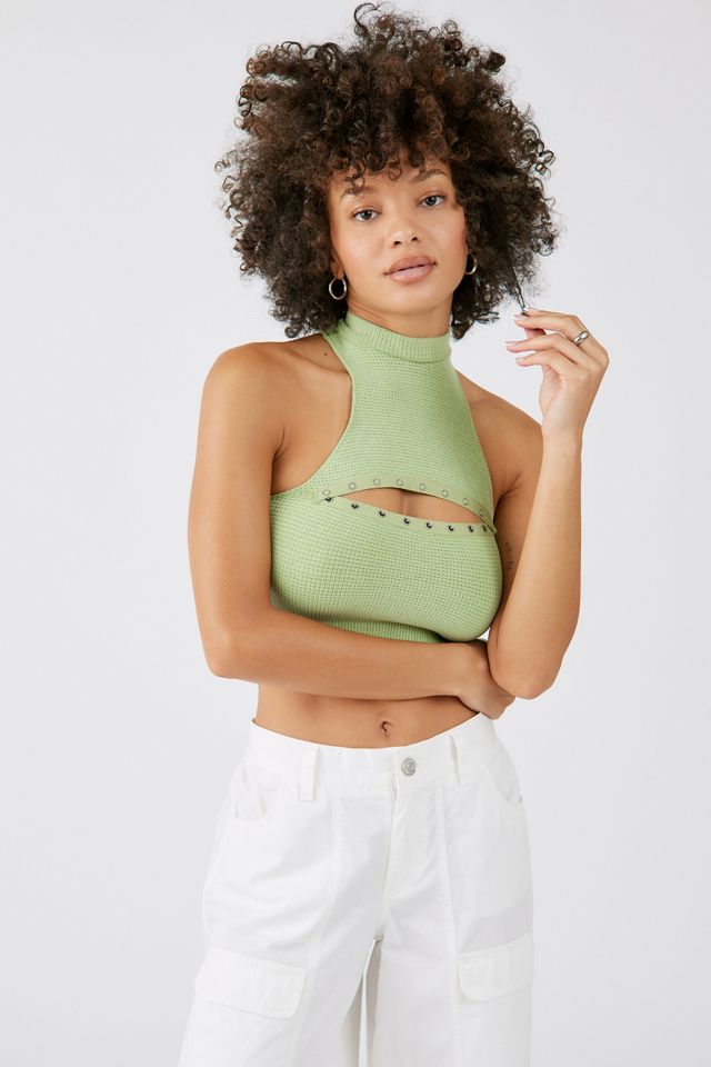 Out From Under Jules Seamless Snap Cutout Bra Top #3