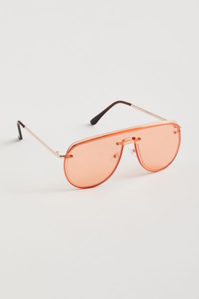 Derick Rimless Shield Sunglasses Urban Outfitters 2950