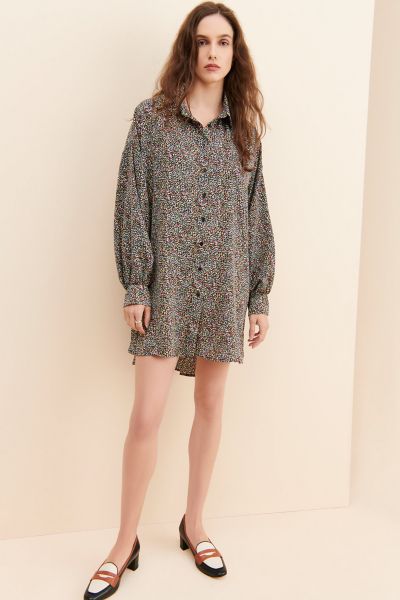 glamorous shirt dress