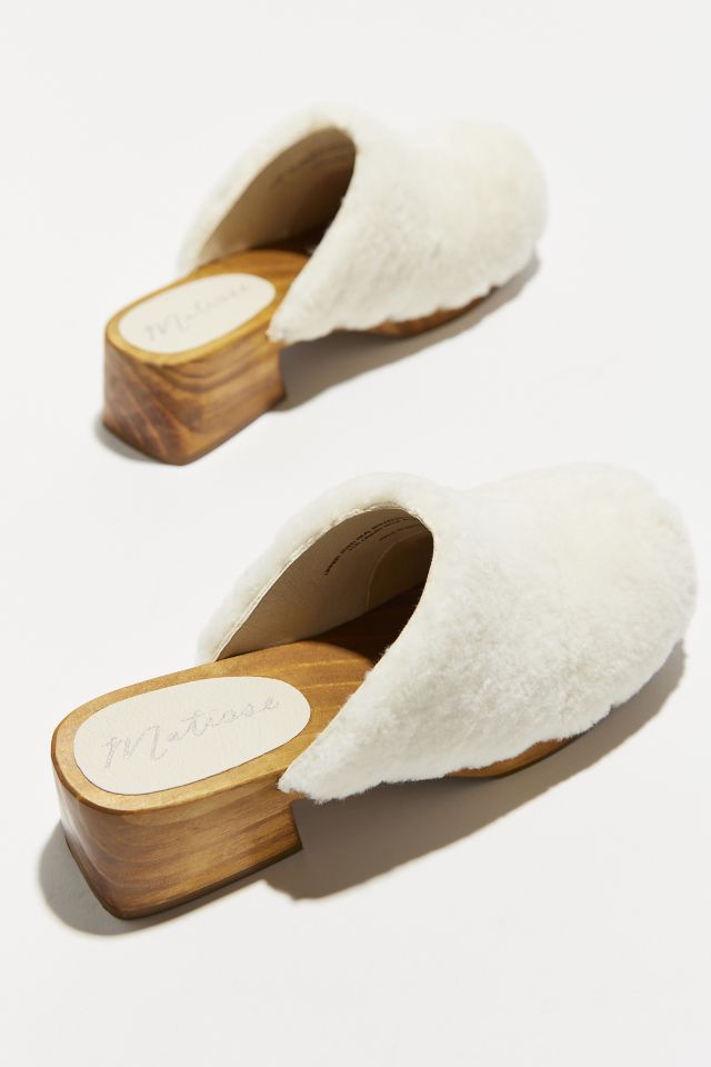 Matisse Footwear Stockholm Faux Shearling Clog #2