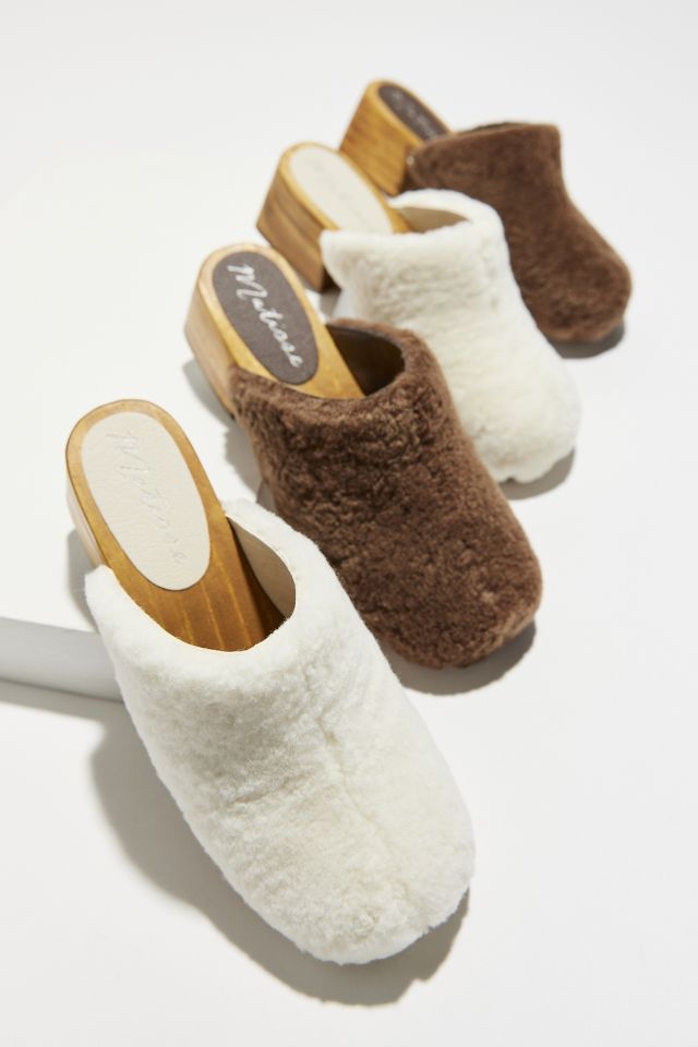 Matisse Footwear Stockholm Faux Shearling Clog #3