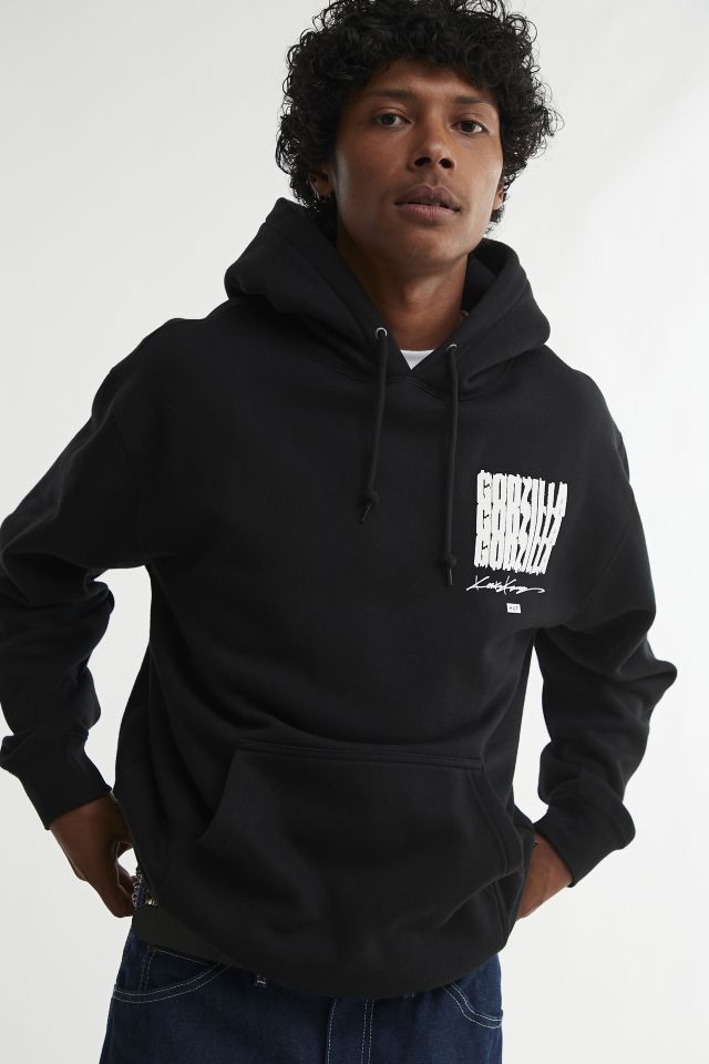 Huf godzilla hoodie new arrivals