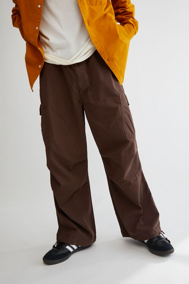 Jaded London Black Baggy Cargo Pants Wishupon