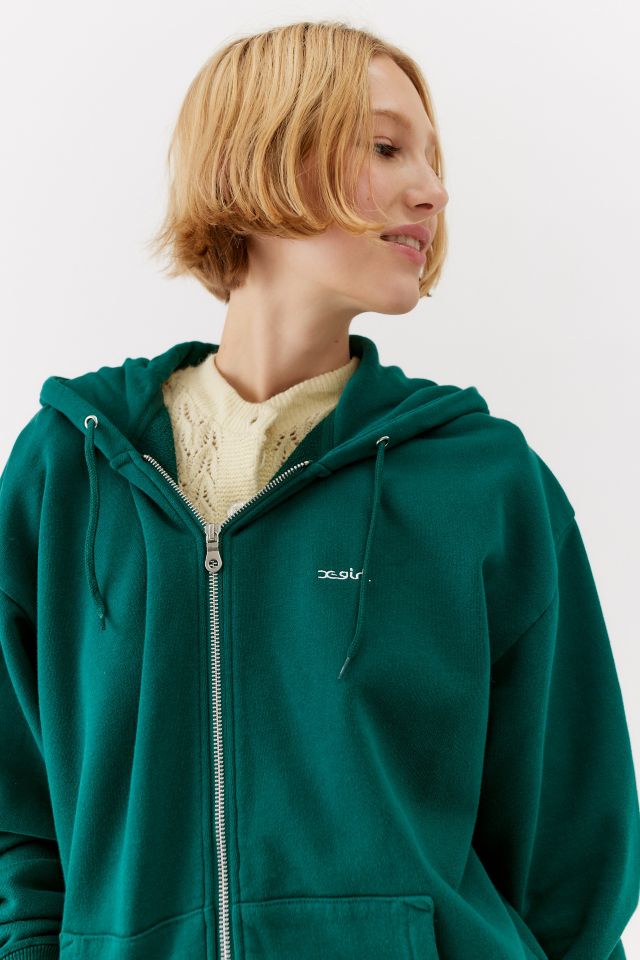 トップス X-girl/SWEAT ZIP UP HOODIE X-Girl Graphic Zip-Up Hoodie Sweatshirt | Urban Outfitters