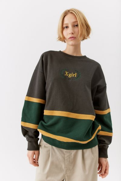 X-girl - X-girl × NICO CREW SWEAT TOP 69853257_003_b