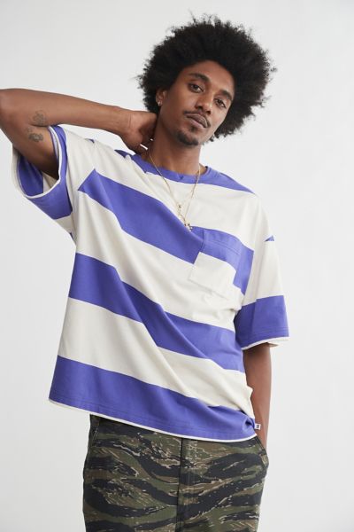 UO Oversized Box Stripe Tee | Urban Outfitters