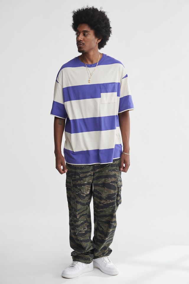 UO Oversized Box Stripe Tee #1