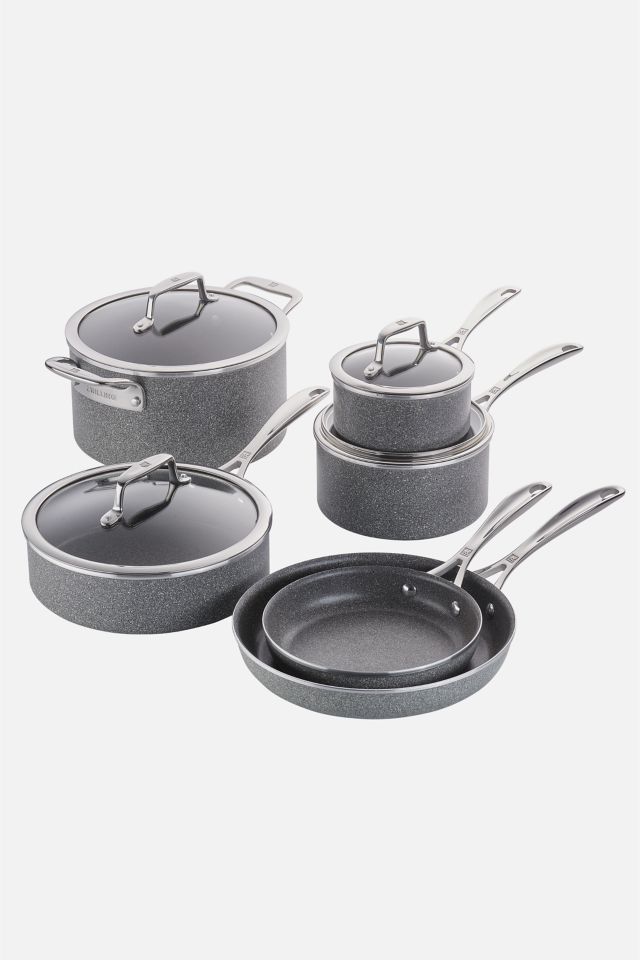 J.A. Henckels International 10-piece Capri Granitium Nonstick Cookware Set