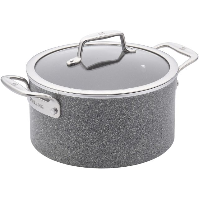 ZWILLING Vitale 6-qt Aluminum Nonstick Speckled Dutch Oven with Lid #3