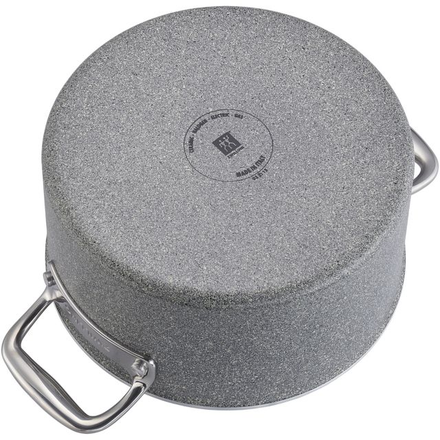 ZWILLING Vitale 6-qt Aluminum Nonstick Speckled Dutch Oven with Lid #4