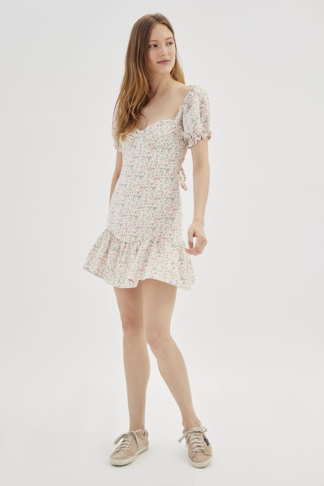 Robe Mini Floral Sweetheart Kiss The Sky #1