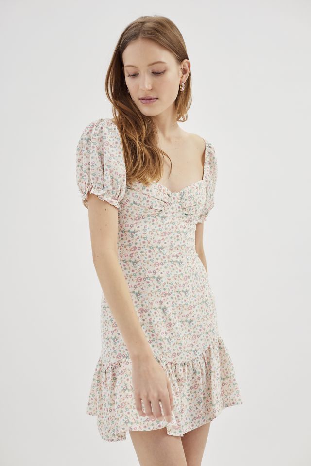 Robe Mini Floral Sweetheart Kiss The Sky #3