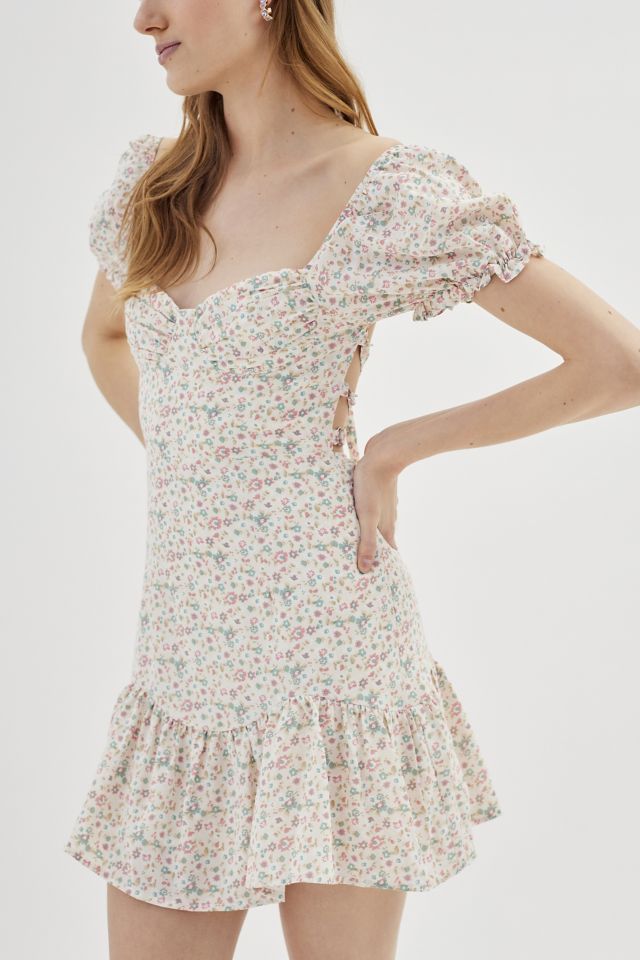 Robe Mini Floral Sweetheart Kiss The Sky #4
