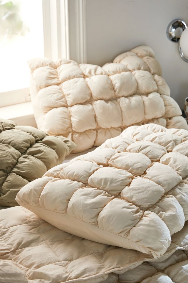 Marshmallow Puff Sham Set Urban Outfitters