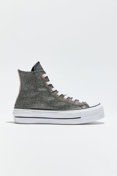 Converse Chuck Taylor All Star Lift Metallic Glitter Platform Sneaker ...