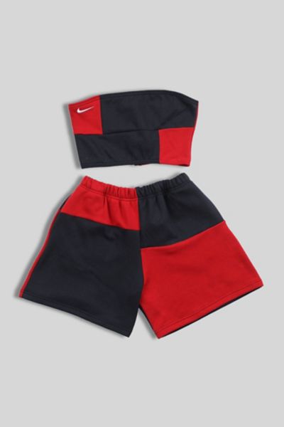 nike sweatshorts set
