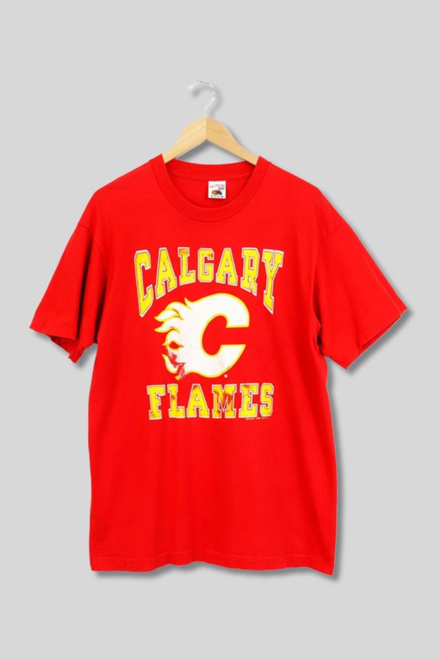 Vintage Starter - Calgary Flames T-Shirt 1988 Medium – Vintage Club Clothing