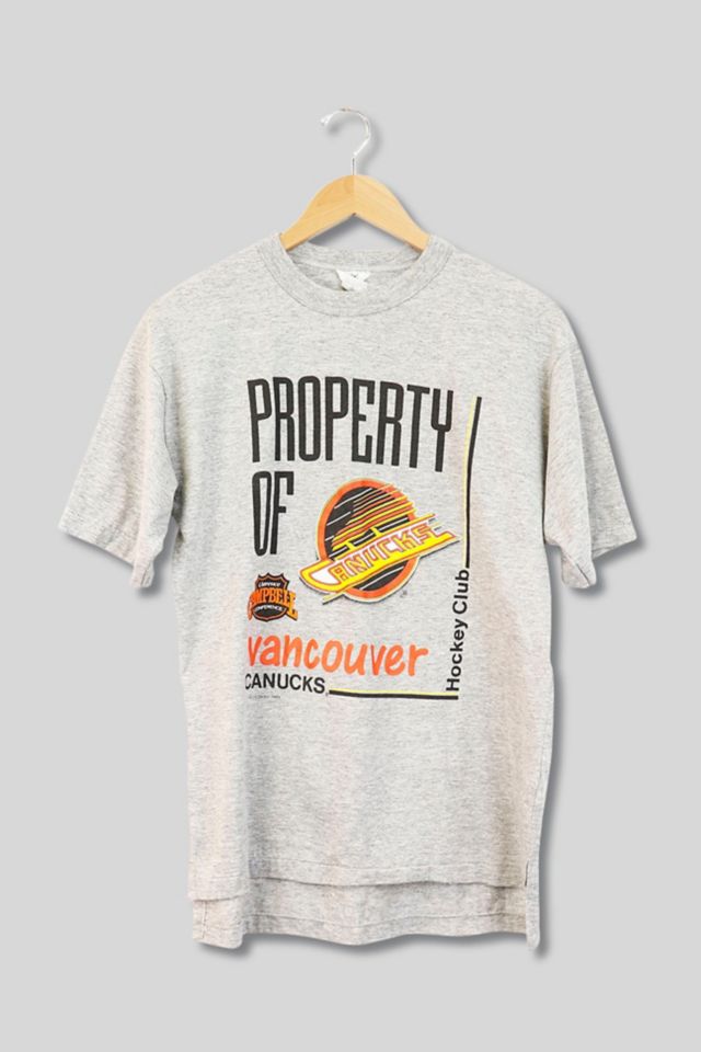 Vancouver canucks shop t shirts vintage