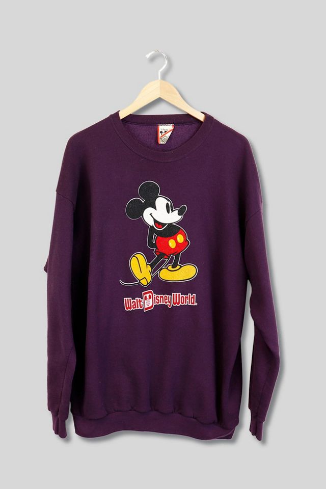 Vintage Walt Disney World Mickey Mouse Crewneck Sweatshirt | Urban ...