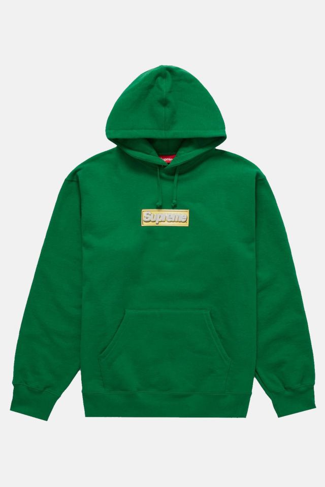 Supreme Bling Box Logo Hooded Sweatshirt