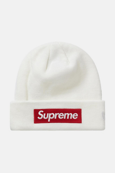 Supreme New Era Box Logo Beanie (FW21) | Urban Outfitters