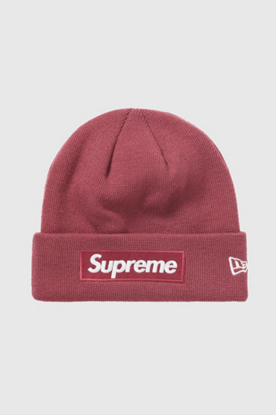 Supreme New Era Box Logo Beanie (FW21) | Urban Outfitters