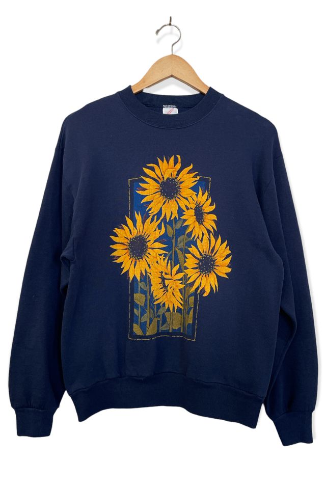 Buy Solar Eclipse Sweatshirt Vintage 90s Reverse Weave Sunflower Online in  India 