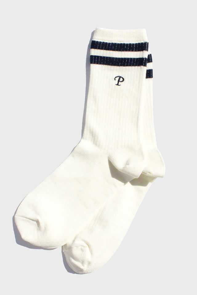 PAPER PROJECT Team P Stripe Socks | Urban Outfitters